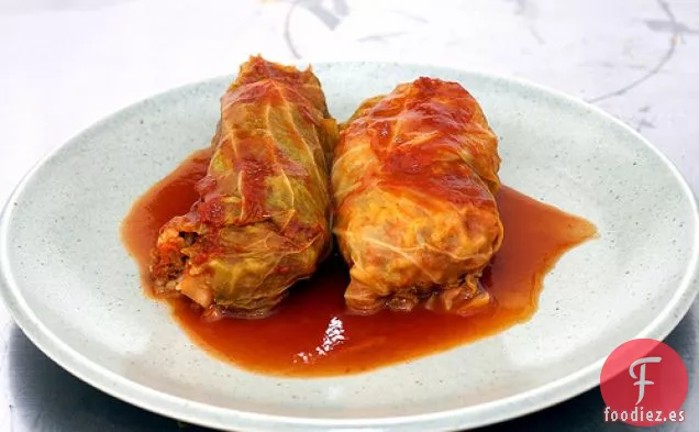 Repollo Relleno de la Madre de Alex