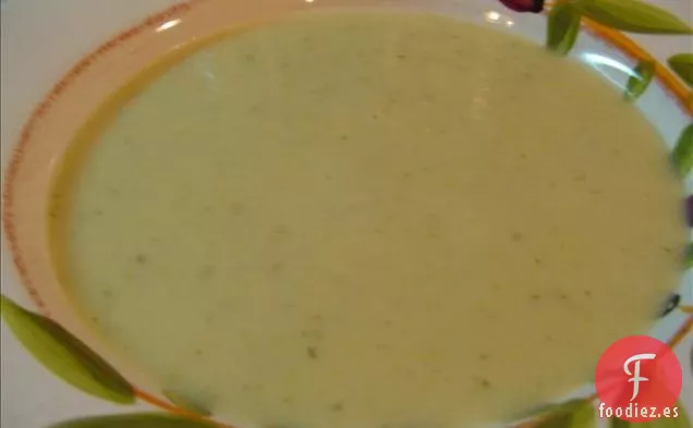 Sopa de Chirivía con Jengibre