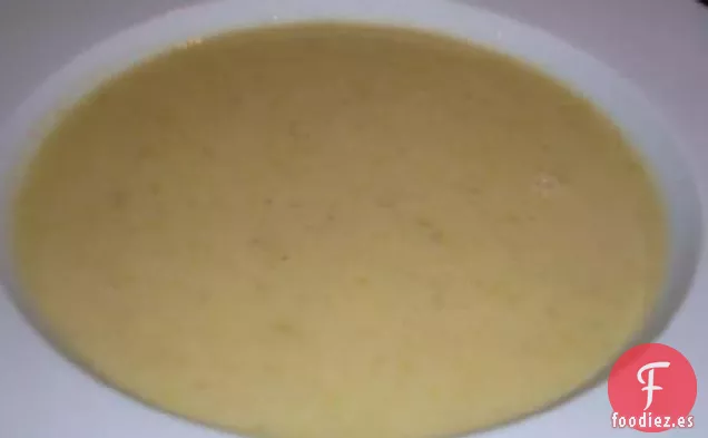 Sopa de Puerro y Patata de Mamá