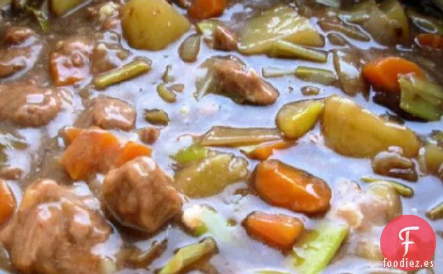Estofado de Carne Inglesa y Albóndigas