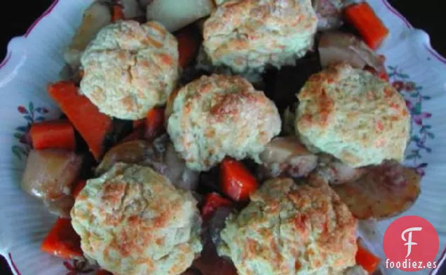 Verduras de Invierno Bajo una Mullida Manta de Queso Cheddar
