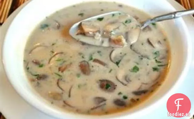 Sopa de Setas Silvestres Frescas