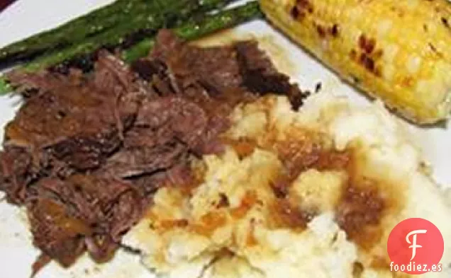 Asado de Alces de Cocción Lenta