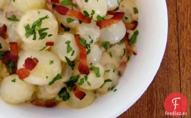 Cebollas Cremosas de Sam Sifton