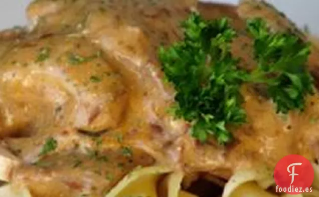 Stroganoff de Ternera de Cocción Lenta
