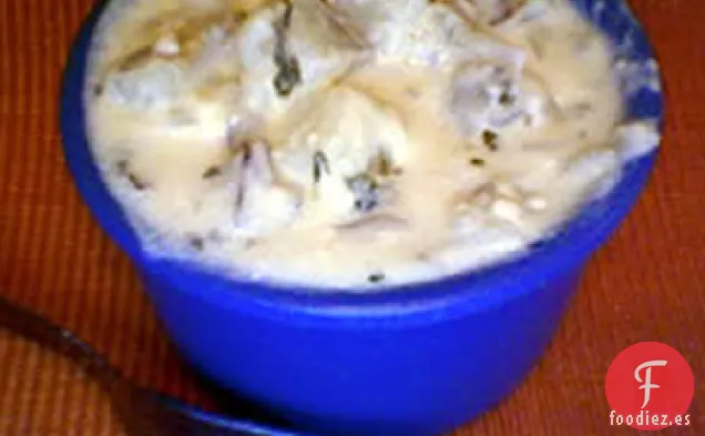 Patatas con Queso Cottage