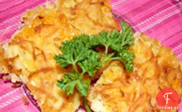 Kugel de Patata con Queso
