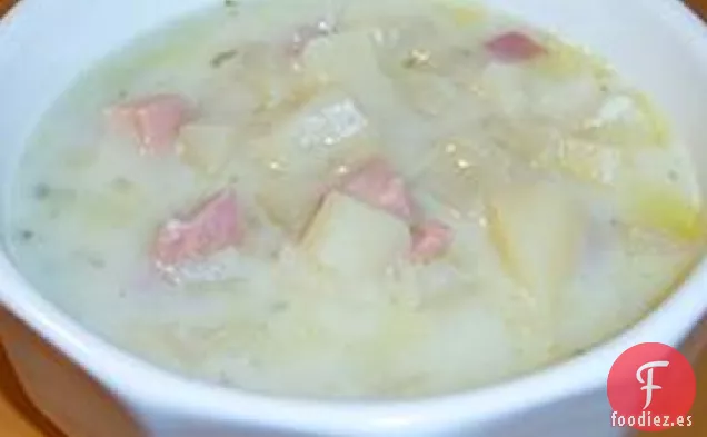 Sopa de Patatas de Cocción Lenta