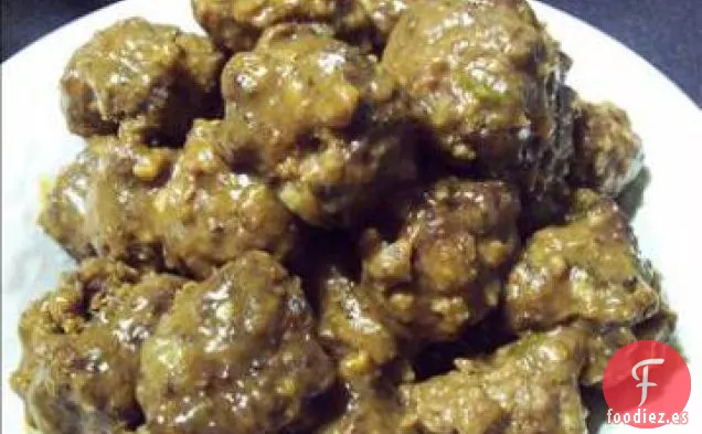 Albóndigas Rápidas de Cebolla Francesa