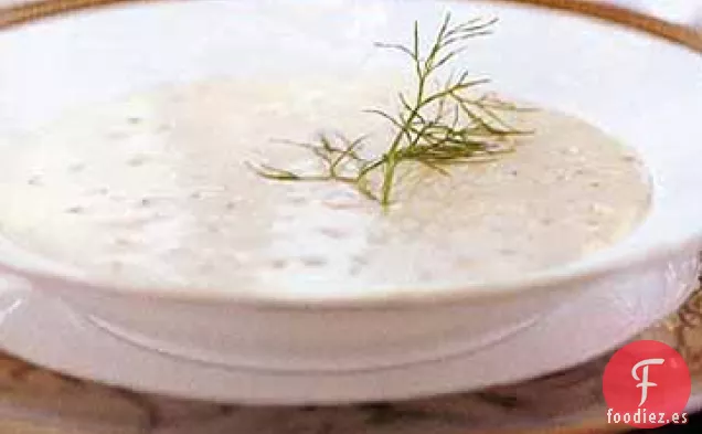 Sopa Cremosa de Hinojo y Patata