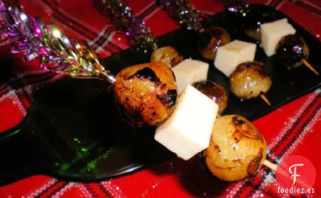 Selecciones de Cebolla Balsámica y Queso