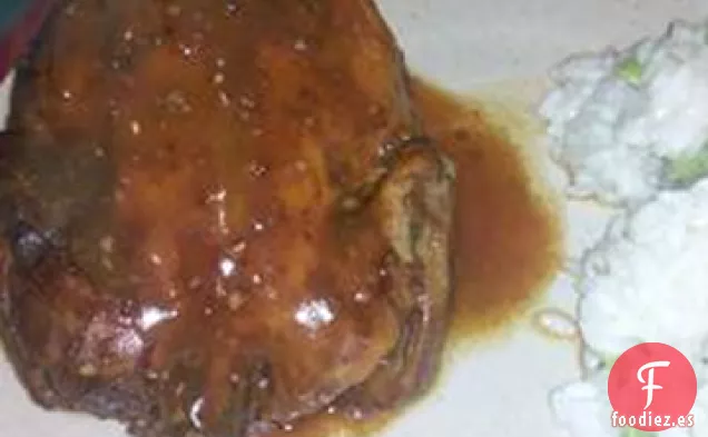 Gallinas de Caza de Cornualles Glaseadas con Ciruela