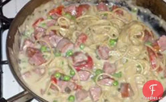 Tetrazzini de Jamón