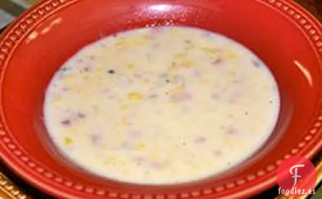 Sopa de Maíz Cocida a Fuego Lento