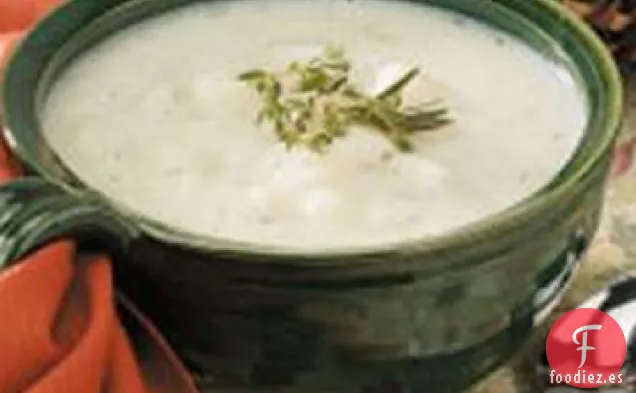 Sopa de Patatas con Hierbas