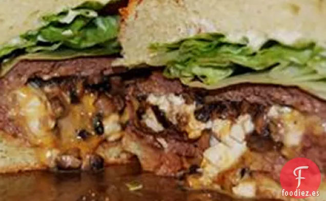 Hamburguesas Rellenas a la Parrilla de Texas