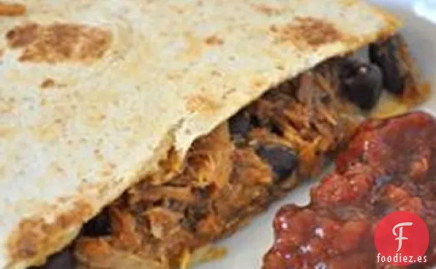 Quesadillas de Tocino a la Barbacoa