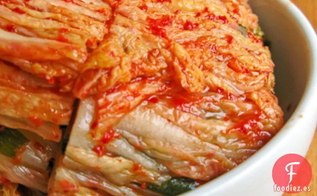Kimchi (Pepinillo de Repollo Napa Picante tradicional)