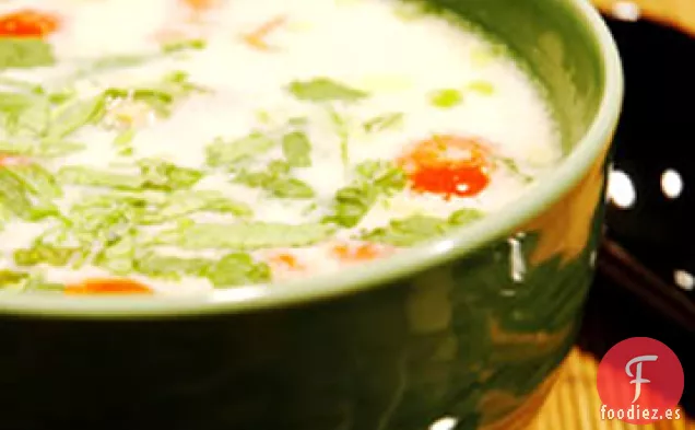 Tom Ka Gai (Sopa de Pollo con Coco)