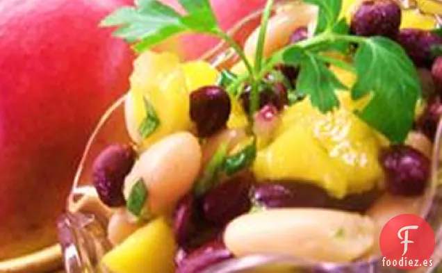 Ensalada de Dos Frijoles y Mango