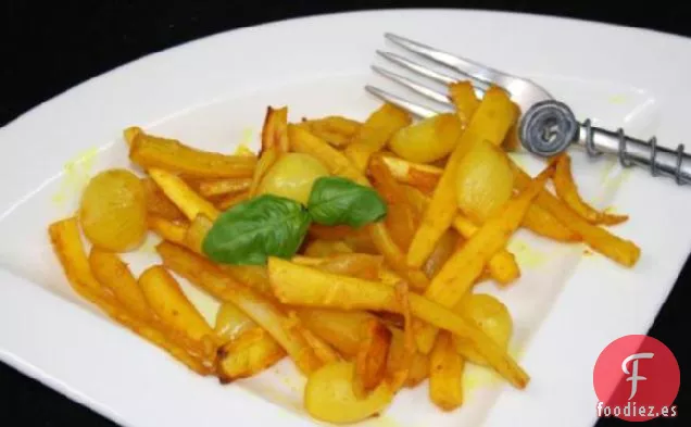 Chirivías Caramelizadas y Cebollas para Bebés