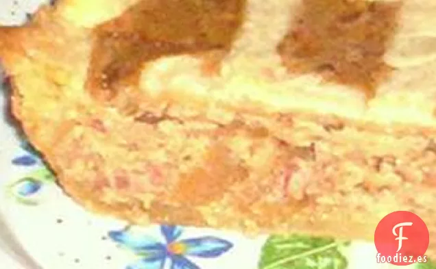 Tarte a L'oignon (Pastel de Cebolla Francés)