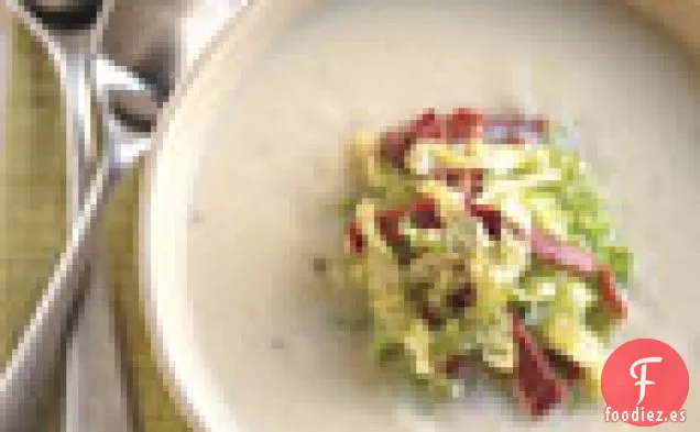 Sopa de Chirivía con Carne en Conserva y Repollo