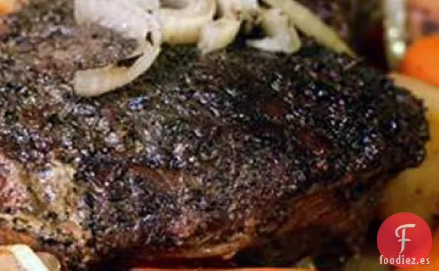 Impresionante Asado de Vino Tinto