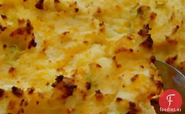 Cazuela de Patatas con Cebolla Verde