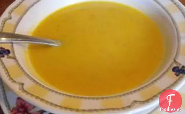 Sopa Cremosa de Zanahoria