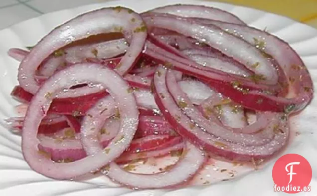 Cebollas Rojas Encurtidas de Lima