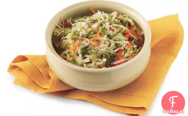 Ensalada De Saboya Con Menta Y Cilantro