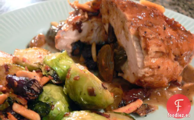 Pechugas de Pollo Rellenas de Shiitakes y Provolone