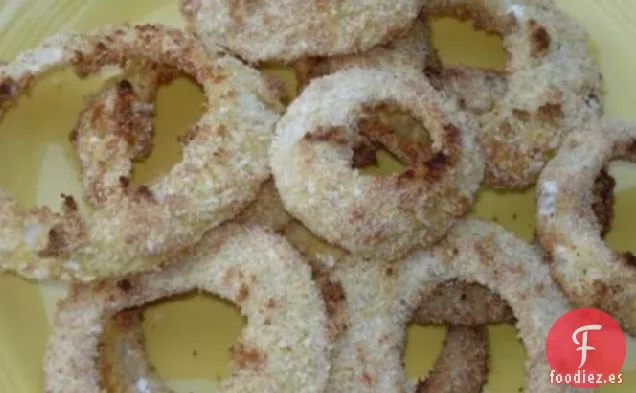 Aros de Cebolla Fritos Al Horno
