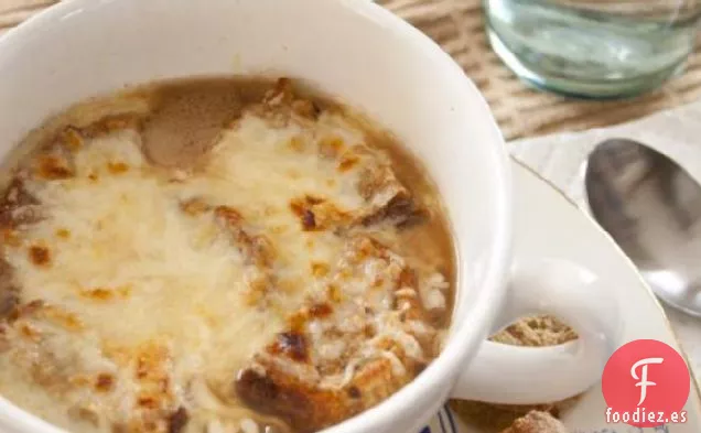 Sopa de Cebolla Francesa Fácil