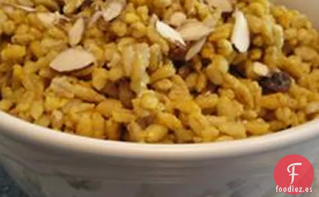 Pilaf de Cebada al Curry Indio