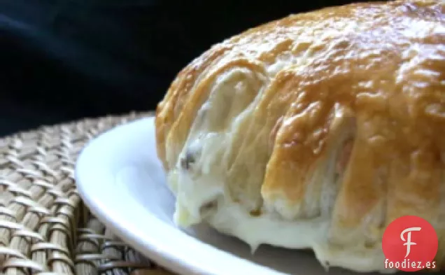 Brie en Croûte Relleno de Champiñones