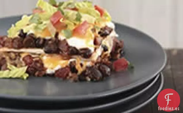 Horneado de Enchiladas en Capas