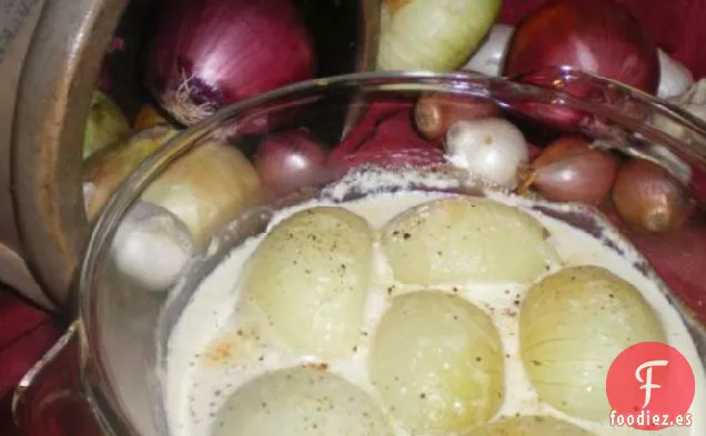 Cebollas Cremosas al Horno