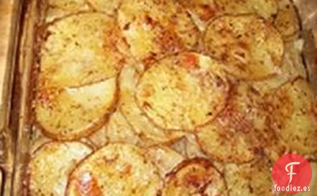 Patatas y Cebollas Festoneadas