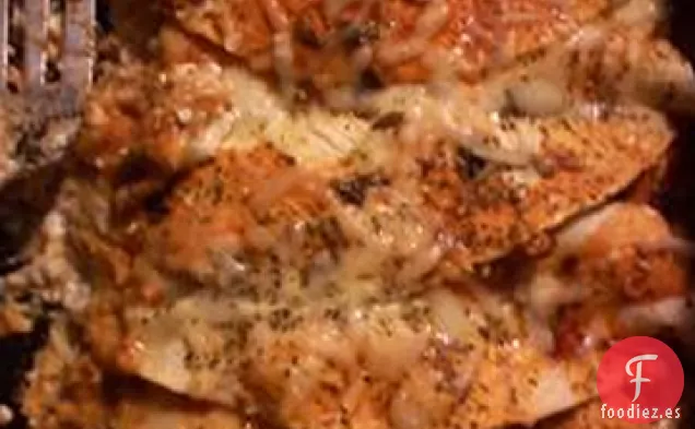 Enchiladas de Pollo con Queso Cottage