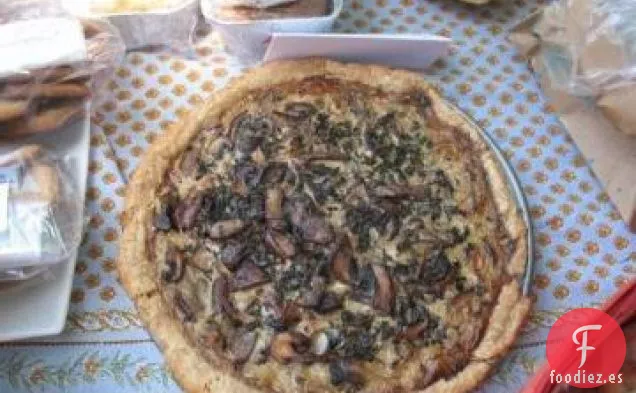 Tarta de Setas Silvestres