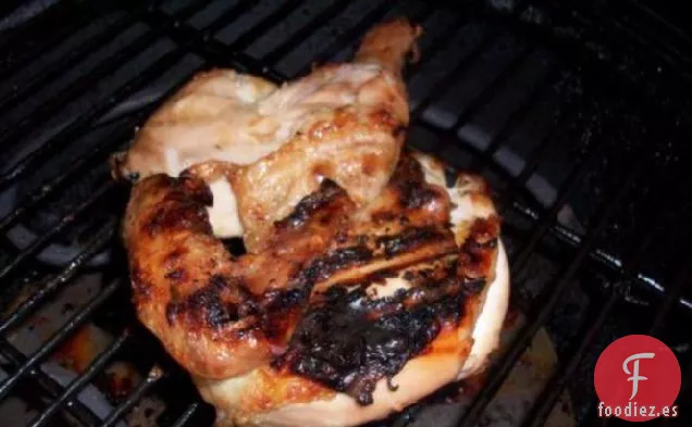 Pollo A La Parrilla En Salmuera Con Vino