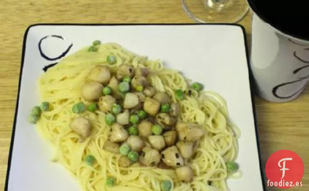 Vieiras con Balsámico y Albahaca