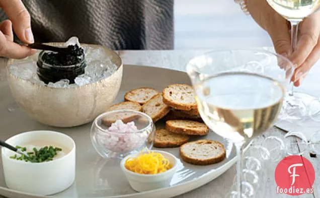 Degustación de Caviar de California