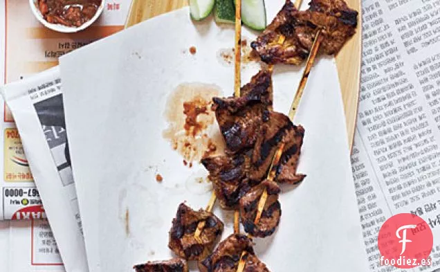 Satay (Brochetas a la Parrilla)