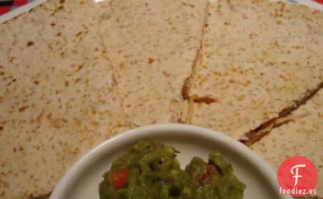 Quesadillas de Tocino y Queso para Dos
