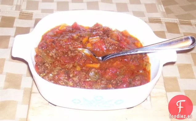 Salsa de Pasta Gruesa Estilo de Cocción Lenta