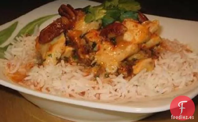 Pechuga de Pollo Salteada Con Miel de Trébol y Chile