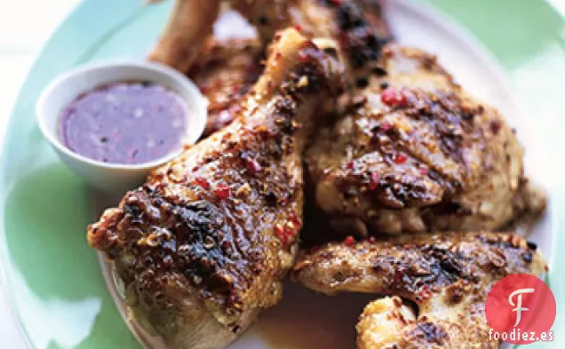 Pollo Glaseado con Tequila y Jalapeño